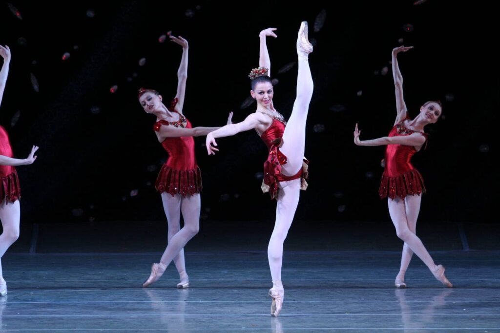 Rubies, Photo by N.Razina at the Mariinsky Theatre